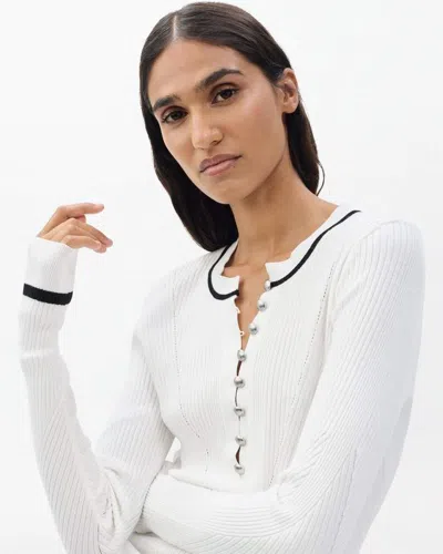 RAG & BONE KASSY RIBBED HENLEY