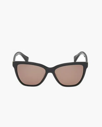 Rag & Bone Kate Square Sunglasses In Black