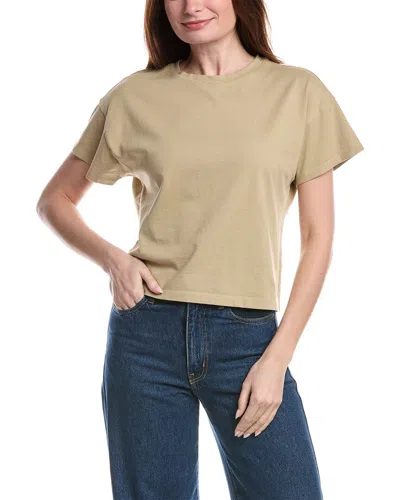 Rag & Bone Kelly Boxy Jersey T-shirt In Brown