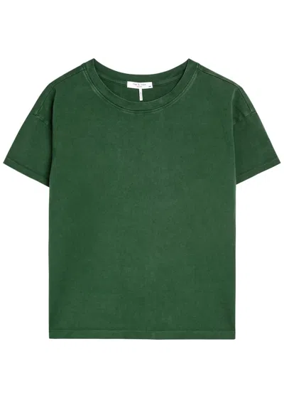 Rag & Bone Kelly Cotton T-shirt In Green