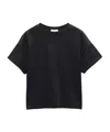 Rag & Bone Kelly Boxy Jcotton T-shirt In Black