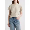 Rag & Bone Kelly Washed Boxy Cotton T-shirt In Multi