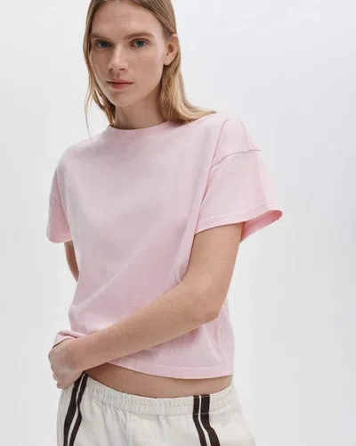 Rag & Bone Kelly Washed Boxy Tee In Multi