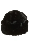 Rag & Bone Kennedy Faux Fur Hat In Black