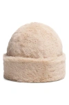 Rag & Bone Kennedy Faux Fur Hat In Neutral
