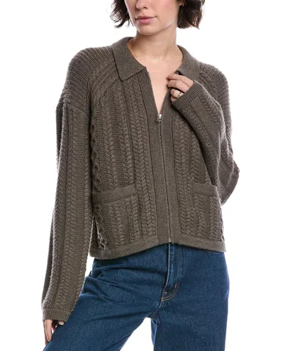 RAG & BONE RAG & BONE KERRY CABLE WOOL CARDIGAN