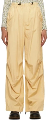 Rag & Bone Khaki Becky Trousers In Ltkhaki