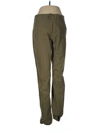 Pre-owned Rag & Bone Khaki Pant In Green