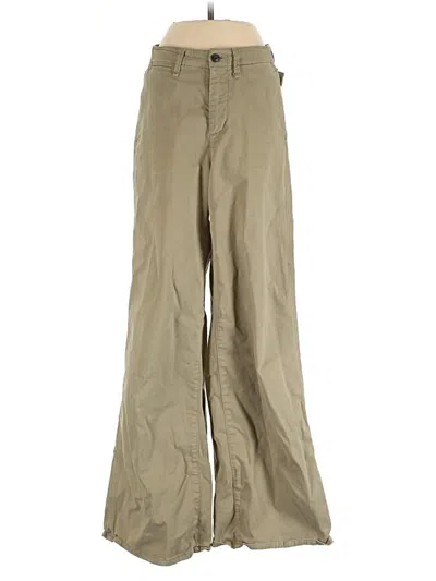 Pre-owned Rag & Bone Khaki Pant In Tan