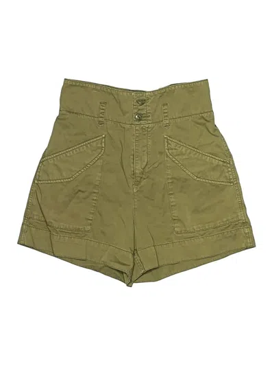 Pre-owned Rag & Bone Khaki Shorts In Green