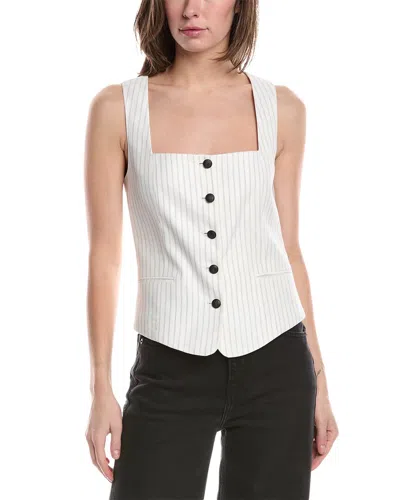 Rag & Bone Kiana Linen-blend Vest In Multi