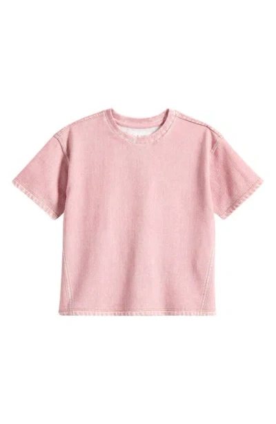 Rag & Bone Kids' Mini Miramar Kelly Terry Cotton Blend T-shirt In Pink