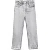 Rag & Bone Kids' Mini Miramar Trompe L'oeil Terry Cloth Wide Leg Pants In Blue