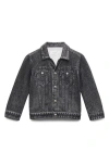 Rag & Bone Kids' Mini Miramar Trucker Jacket In Black