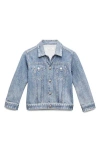 Rag & Bone Babies'  Kids' Mini Miramar Trucker Jacket In Blue