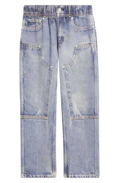 Rag & Bone Babies'  Kids' Mini Miramar Wide Leg Pants In Blue