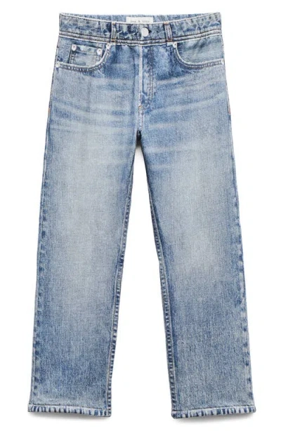Rag & Bone Babies'  Kids' Mini Miramar Wide Leg Pants In Blue