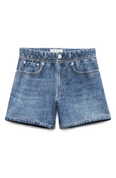 Rag & Bone Babies'  Kids' Miramar Pull-on Shorts In Blue