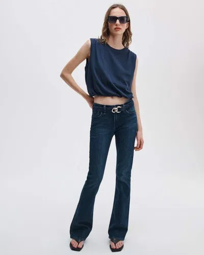 Rag & Bone Kinsley Bootcut Jean In Blue