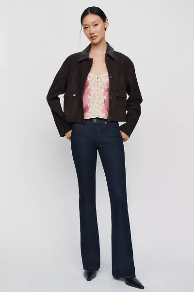 Rag & Bone Kinsley Low Rise Bootcut Jeans In Black