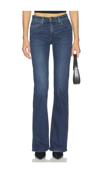 Rag & Bone Kinsley Low Rise Full Bootcut Jeans In Blue