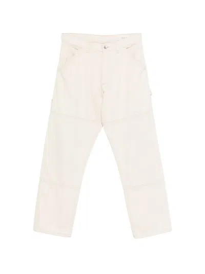 Rag & Bone Knee-panelled Denim In White