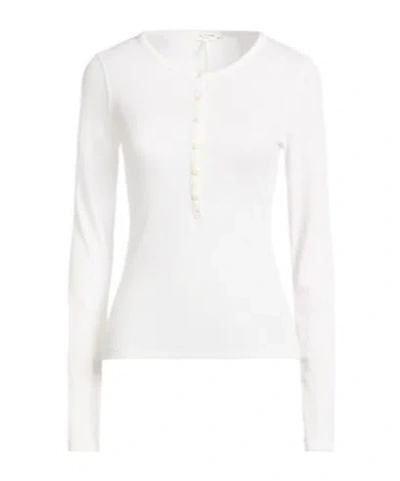 Rag & Bone Knitted Long-sleeved T-shirt In White
