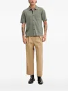Rag & Bone Knitted Pocket Shirt In Gray