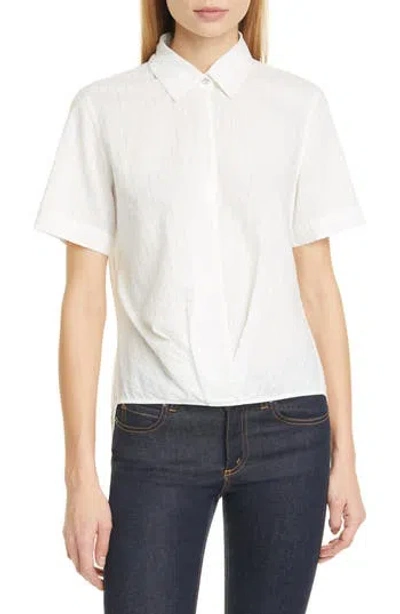 Rag & Bone Kristine High/low Top In White