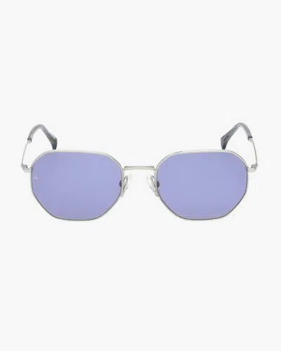 Rag & Bone Kyle Aviator Sunglasses In Blue