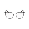 Rag & Bone Rag And Bone Ladies Blue Rectangular Eyeglass Frames Rnb3064/g-2 In Multi
