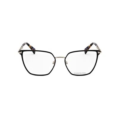 Rag & Bone Rag And Bone Ladies Blue Rectangular Eyeglass Frames Rnb3064/g-2 In Multi