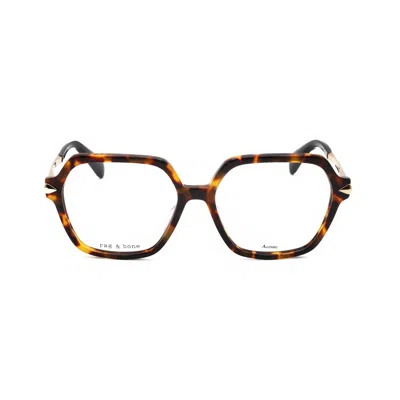 Rag & Bone Rag And Bone Ladies Brown Square Eyeglass Frames Rnb3052/g