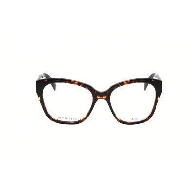 Rag & Bone Rag And Bone Ladies Brown Square Eyeglass Frames Rnb3071