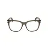 Rag & Bone Rag And Bone Ladies Green Rectangular Eyeglass Frames Rnb3015 In Gray