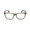 Rag & Bone Rag And Bone Ladies Green Rectangular Eyeglass Frames Rnb3015