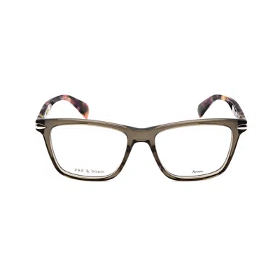 RAG & BONE RAG AND BONE LADIES GREEN RECTANGULAR EYEGLASS FRAMES RNB3043-1
