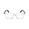 Rag & Bone Rag And Bone Ladies Green Rectangular Eyeglass Frames Rnb3055-2 In Multi