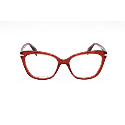 Rag & Bone Rag And Bone Ladies Red Butterfly Eyeglass Frames Rnb3077-2