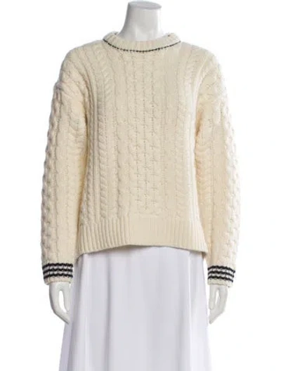 Pre-owned Rag & Bone Lambswool Crew Neck Sweater