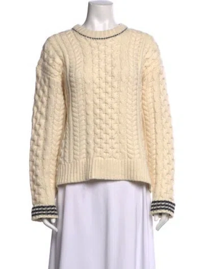 Pre-owned Rag & Bone Lambswool Crew Neck Sweater
