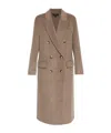 Rag & Bone Double-breasted Wool Coat In Brown