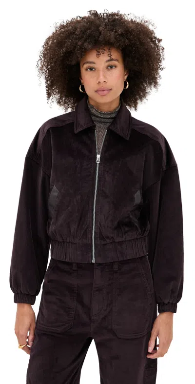 Rag & Bone Lara Corduroy Jacket Dark Brown
