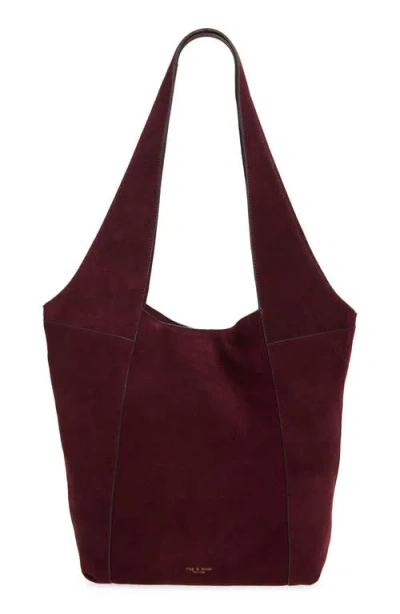 Rag & Bone Large Brayton Suede Shopper In Dey