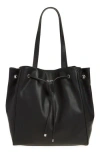 Rag & Bone Large Prospect Drawstring Tote In Black