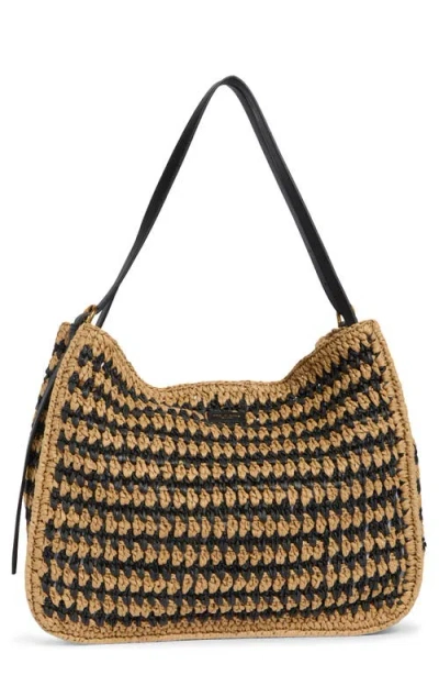 Rag & Bone Large River Raffia Tote In White