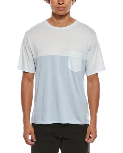Rag & Bone Lawrence Colorblock T-shirt In White