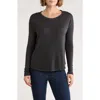 Rag & Bone Lea Crew T-shirt In Black