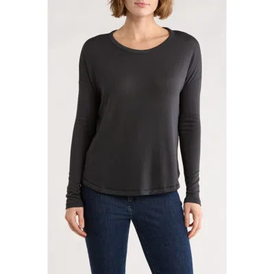 Rag & Bone Lea Crew T-shirt In Black