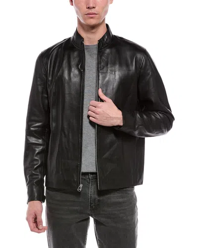 Rag & Bone Leather Archie Jacket In Black